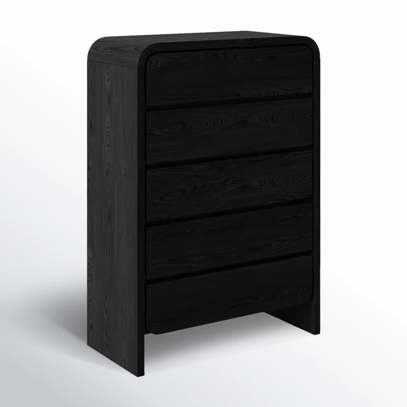 Nori 5 - Drawer Dresser Black