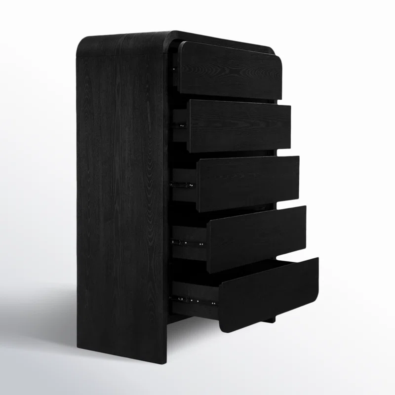 Nori 5 - Drawer Dresser Black