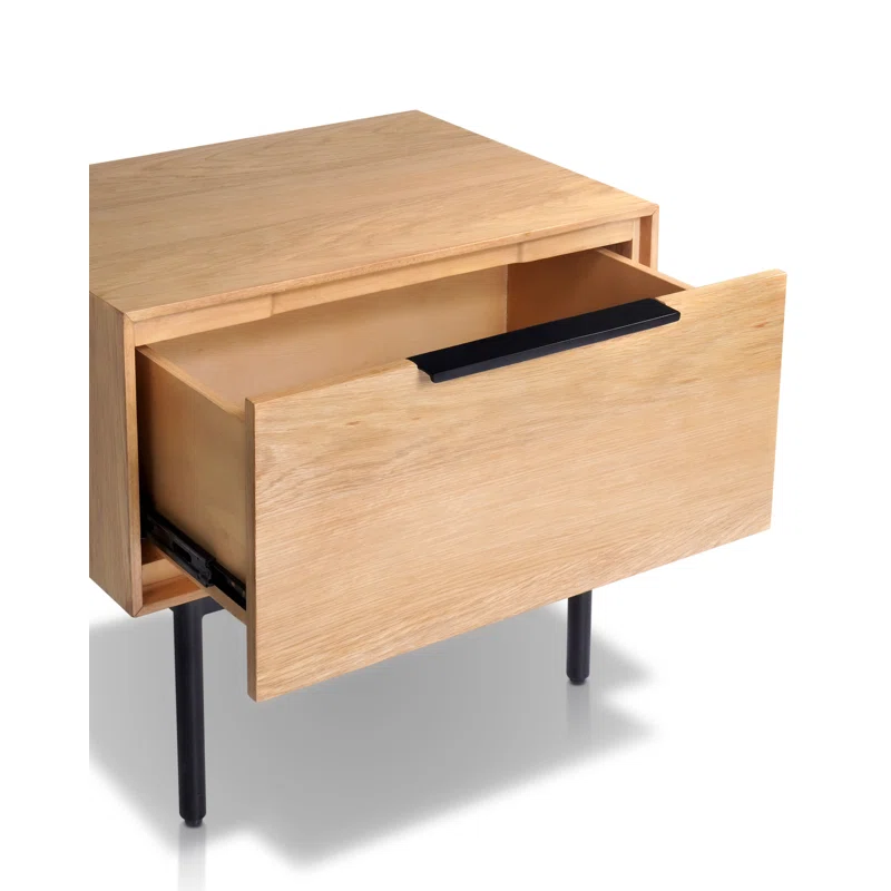 Ellis Nightstand Oak 7 Ellis Nightstand Oak