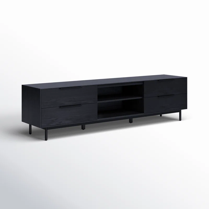 Ellis 76" TV Console Black