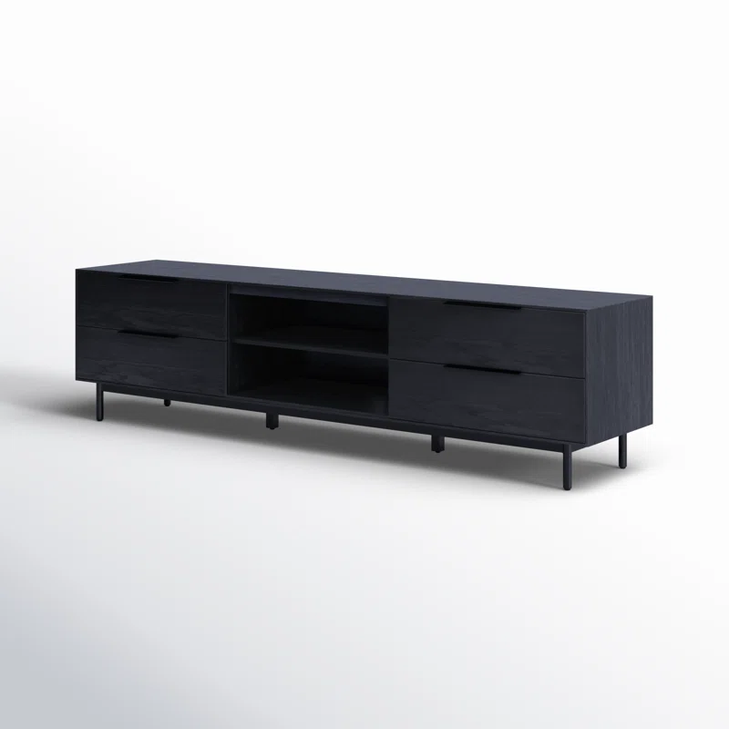 Ellis 76" TV Console Black
