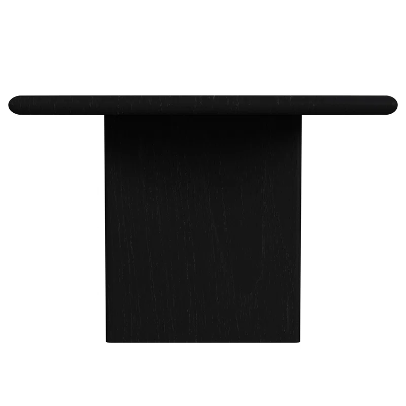 Soleil 74" Dining Table Black