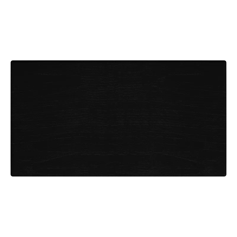 Soleil 74" Dining Table Black