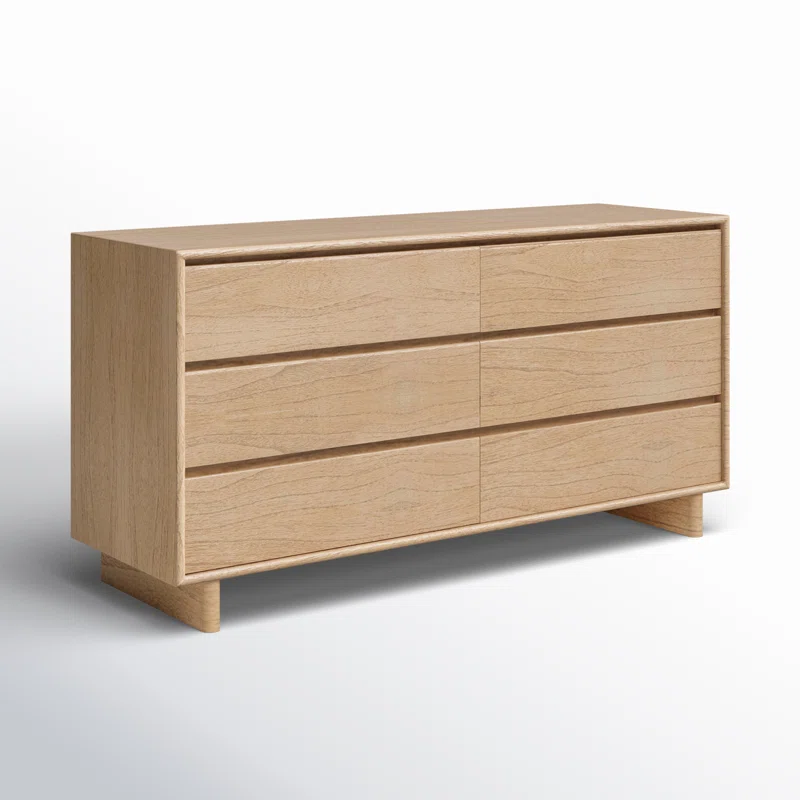 Soleil 6 - Drawer Dresser Natural