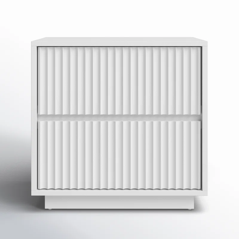 Paloma 2 - Drawer Nightstand White