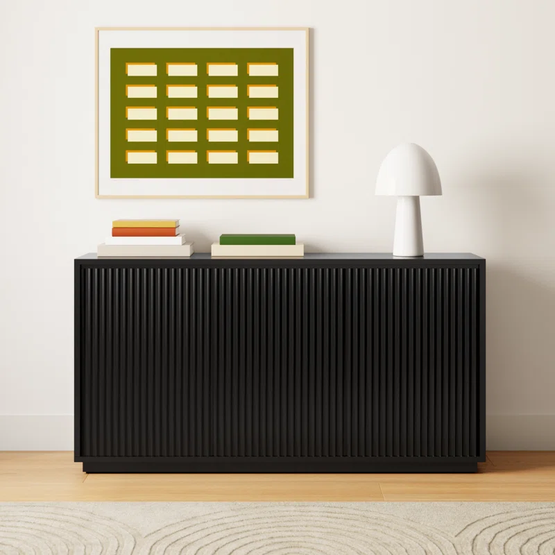 Paloma 62'' Sideboard Black 3 Paloma 62'' Sideboard Black