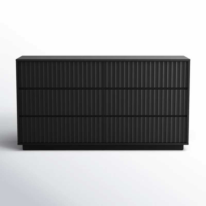 Paloma 6 - Drawer Dresser Black